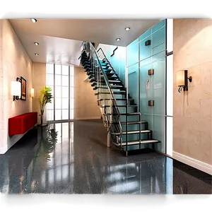 Hallway Staircase Designs PNG 06242024