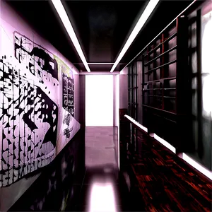 Hallway Wall Art PNG Cgl45 PNG