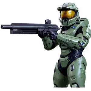Halo Master Chief Detailed PNG Sxo45 PNG
