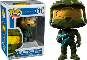 Halo Master Chief Funko Pop PNG image