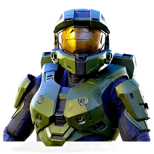 Halo Series Master Chief Render PNG Scu88 PNG