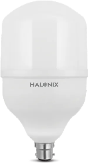 Halogenix L E D Bulb White Background PNG image