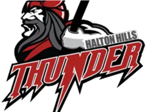 Halton Hills Thunder Logo PNG image