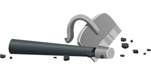 Hammer And Nail Vector Illustration