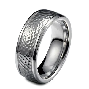 Hammered Silver Ring PNG Wtr