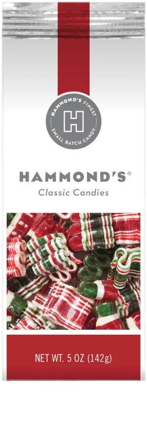 Hammonds Peppermint Candies Packaging PNG image