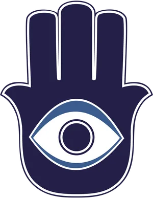 Hamsa Evil Eye Protection Symbol PNG image