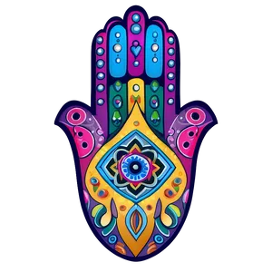 Hamsa Hand Ethnic Design Png 96 PNG image