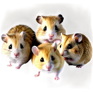 Hamster Family Png Pfy10 PNG image
