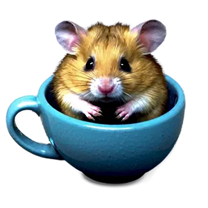 Hamster In A Cup Png 05232024 PNG image