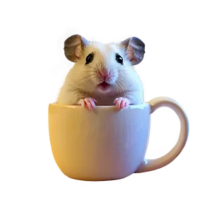 Hamster In A Cup Png Ntf PNG image