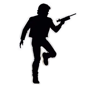 Han Solo Silhouette Png 40 PNG image