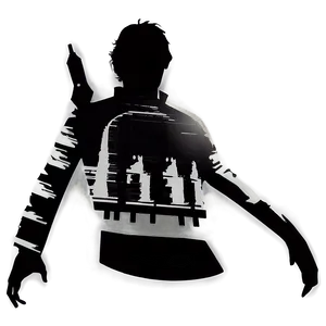 Han Solo Silhouette Png Lsm53 PNG image