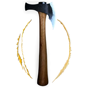 Hand Axe Silhouette Png Gju66 PNG image