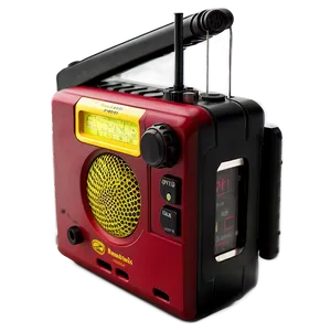 Hand Crank Emergency Radio PNG 05242024 PNG