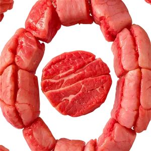 Hand-cut Meat Chunks Png Kql PNG image