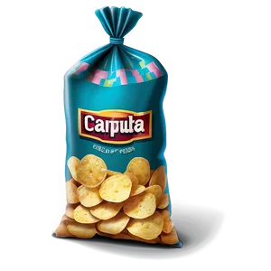 Hand Drawn Bag Of Chips PNG 10 PNG