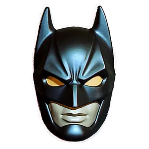 Hand-drawn Batman Mask PNG 05252024 PNG