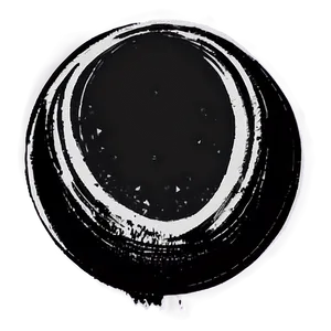 Hand Drawn Black Circle Png 05252024 PNG image