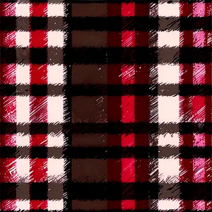 Hand Drawn Buffalo Plaid PNG 06262024
