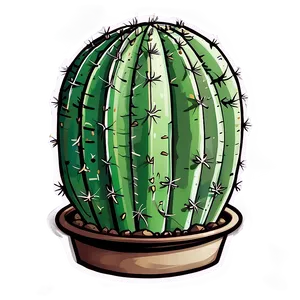 Hand Drawn Cactus Png Hsk29 PNG image