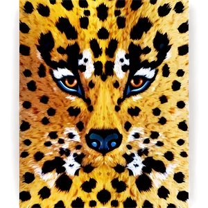 Hand Drawn Cheetah Print PNG Rfr20 PNG