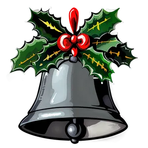 Hand Drawn Christmas Bells PNG 18 PNG