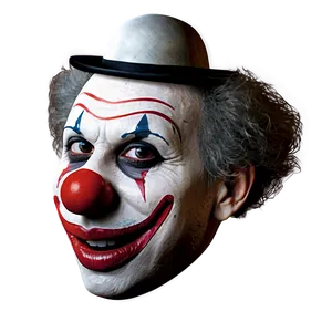 Hand Drawn Clown Face PNG Lop