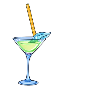 Hand Drawn Cocktail Glass PNG Lck PNG