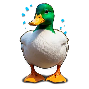 Hand Drawn Duck Sketch PNG 05032024 PNG