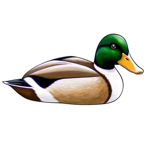 Hand Drawn Duck Sketch PNG 9 PNG