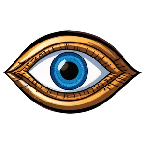 Hand-drawn Evil Eye PNG Ftw42