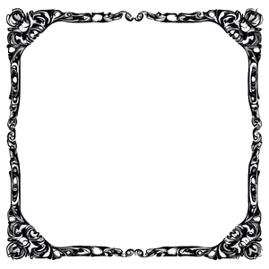 Hand Drawn Fancy Frame PNG Jjk46 PNG