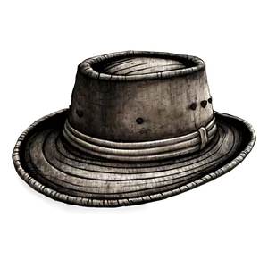 Hand-drawn Farmer Hat Art Png 06212024 PNG image