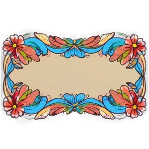 Hand Drawn Frame Border PNG 76 PNG