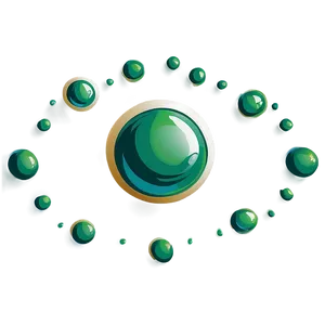 Hand Drawn Green Dot PNG 06122024 PNG