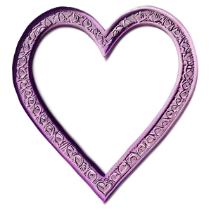 Hand-drawn Heart Frame PNG 05252024 PNG
