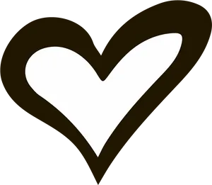 Hand Drawn Heart Graphic PNG