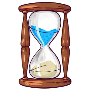 Hand Drawn Hourglass PNG Wyk PNG