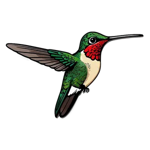 Hand-drawn Hummingbird Png Hum98 PNG image