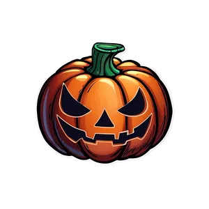 Hand Drawn Jack O Lantern PNG 38