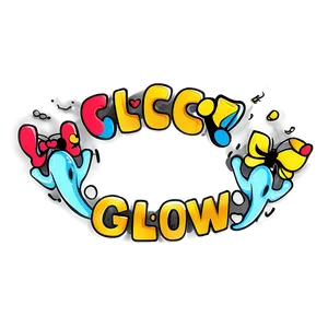 Hand-drawn Lets Glow Crazy Doodle PNG Ous83 PNG