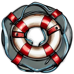 Hand Drawn Life Saver PNG 58 PNG