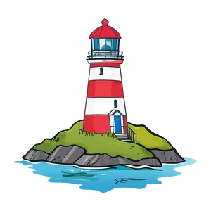 Hand-drawn Lighthouse Png 89 PNG image