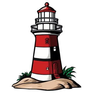 Hand-drawn Lighthouse Png Xts44 PNG image