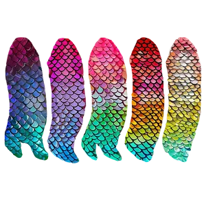 Hand Drawn Mermaid Scales Png 06272024 PNG image