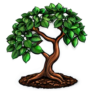 Hand Drawn Money Tree PNG Iqq16 PNG