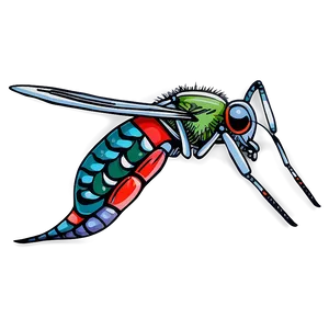 Hand-drawn Mosquito Png 94 PNG image