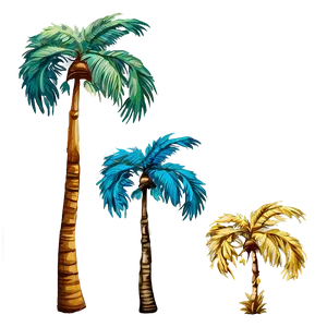 Hand Drawn Palms PNG 06112024 PNG