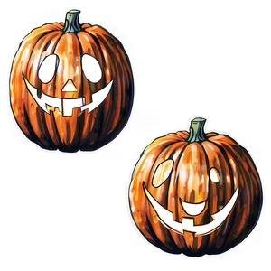 Hand Drawn Pumpkin Clipart PNG Llw PNG